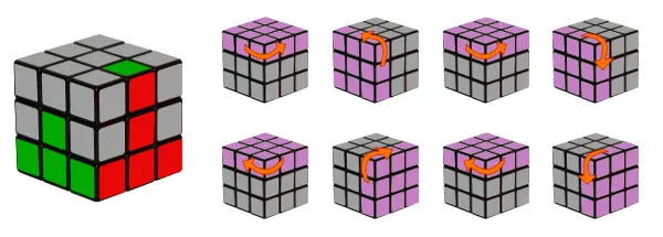 rubiks cube - step3-c2