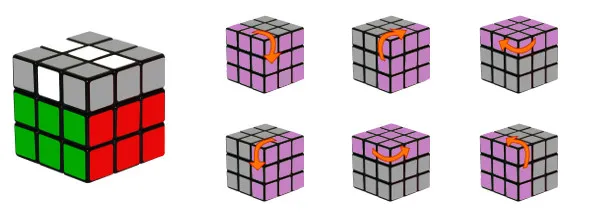 cub de rubik - pas 4-c2