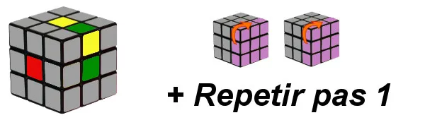 cub de rubik - pas 1-c4