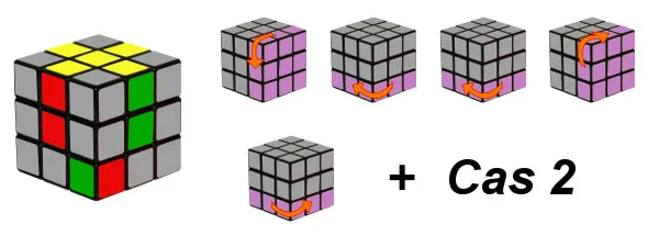 cub de rubik - pas 2-c3