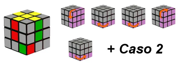 cubo di rubik - passo 2-c3