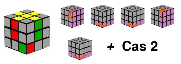 rubiks cube - etape 2-c3