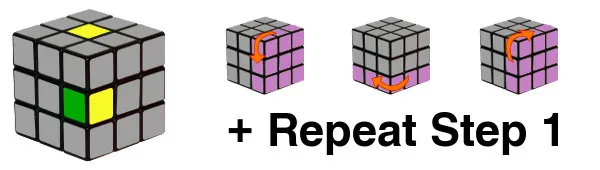 rubiks cube - step1-c3