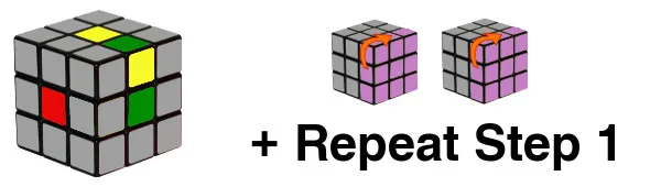 rubiks cube - step1-c4