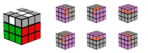 rubiks cube - step4-c2